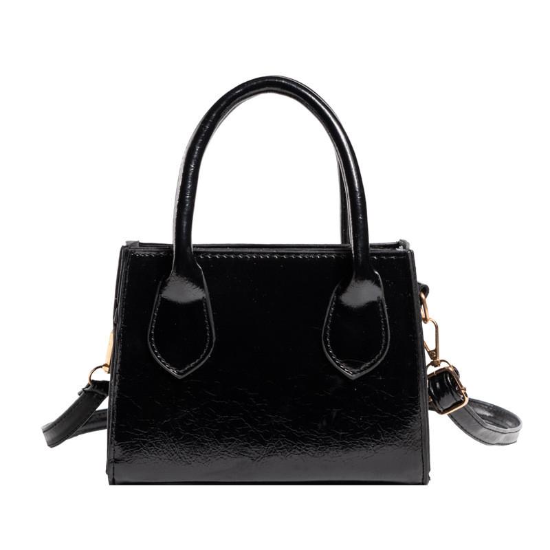 Stylish Mini Handbag For Women Versatile And Trendy Pu Leather Shoulder Bag In Pink Beige Purple Silver And Black