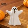Cute Tabletop Decor For Party Halloween Decoration Resin Skull Ghost Mouth Gnome Figurine for Home Holiday Souvenir Gifts Table Tiered Tray,