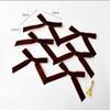 Festive Events Beige Handmade Ornaments Christmas Decoration Festive Decor Multipurpose Uses Soft Velvet Material