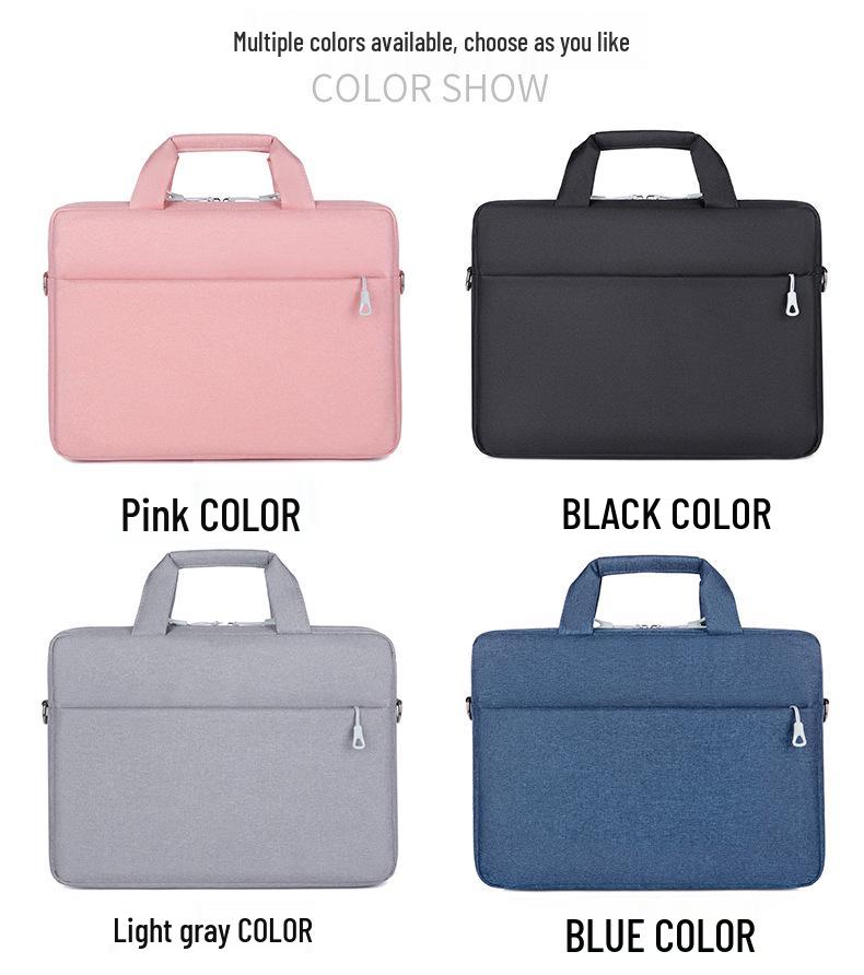 15.6" Business Laptop Bag | Unisex Handheld & Crossbody Shoulder Bag | Custom Logo Printing Available