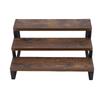 Perfume   Multi Purpose Wood Display Riser Stand for Kitchen Countertop Cosmetics Skincare Storage