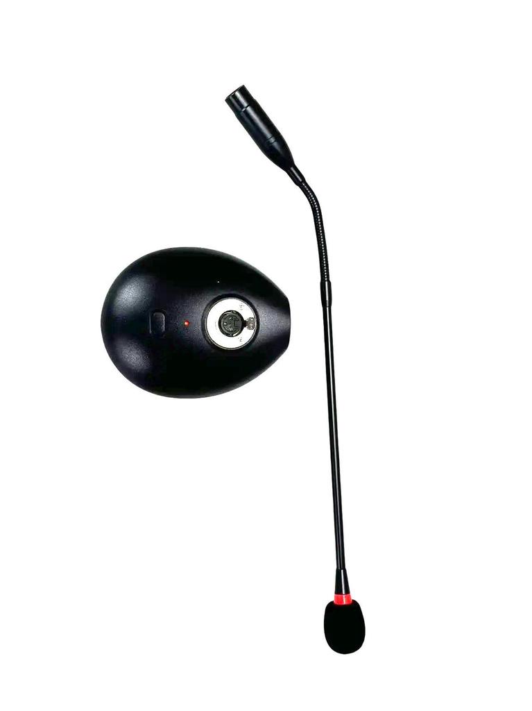Wired Gooseneck 48V Phantom Condenser Desktop Microphone for Speech