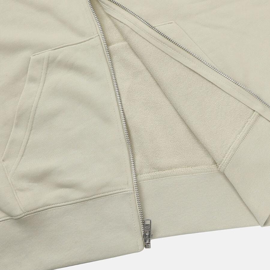 Nike Sweatshirts Men's Beige Hooded Moderate Cardigan FN3885-229