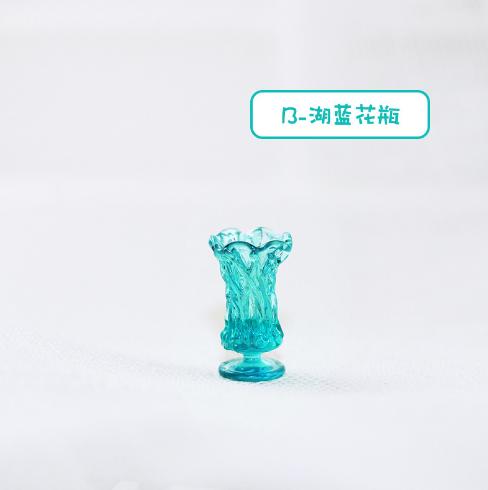 1/6 1/12 Doll House Simulation Miniature Mini Resin Vases Model Decor