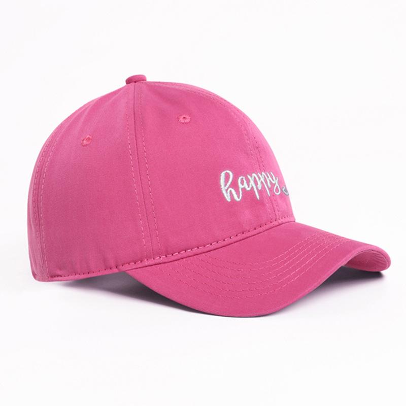 Peaked Color Plain Solid Hat Baseball Women Stitching Stitched Embroidered Alphabet Ricygvm Hats Cotton Casual Duck Tongue Cap Fashion Outdoor Sun