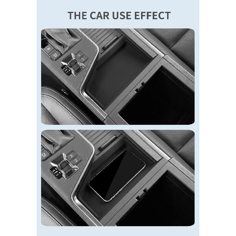 Anti-skid Pad for Lexus GX 550H 2024 2025 Car Phone Wireless Charging Pad Models Silicone Auto Accessories (Only The Mat)