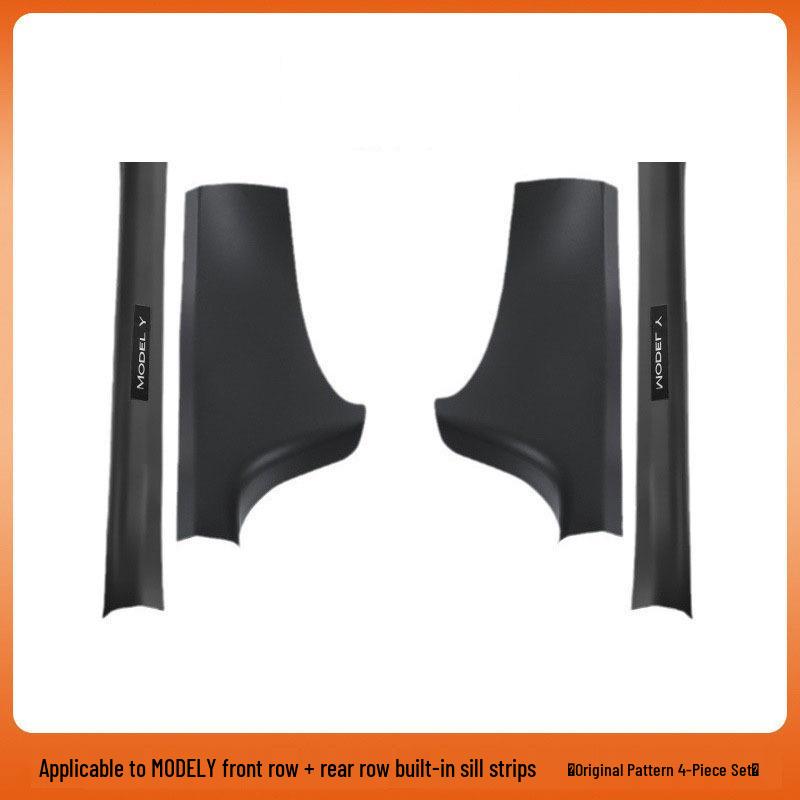 Tesla Model 3/Y Trunk & Seat Protector with Sill Strips (Refresh Version)