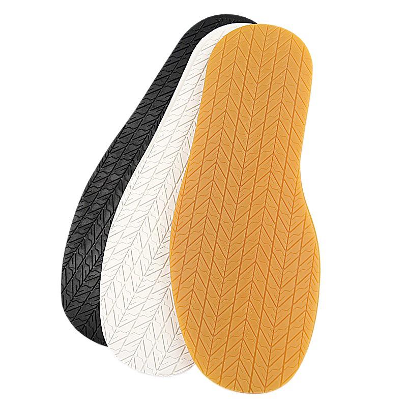 Anti-Wear Non-Slip Rubber Sole Stickers for Sound Absorbing and Repairing Leather Shoes