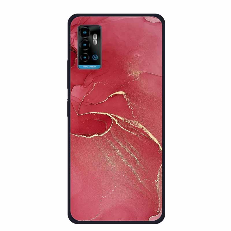 

For ZTE Blade A71 Case A51 A31 Plus Pro Marble Soft TPU Silicone Black Protector Case for ZTE Blade A31 Plus Cover Funda A51Lite ZTE Blade A31