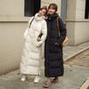 Down cotton clothes women's new winter long to ankle students loose bread clothes cotton coat