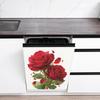 Self-adhesive Valentine Day Rose Petals Wall Stickers for Cabinet Wardrobe Home Decor