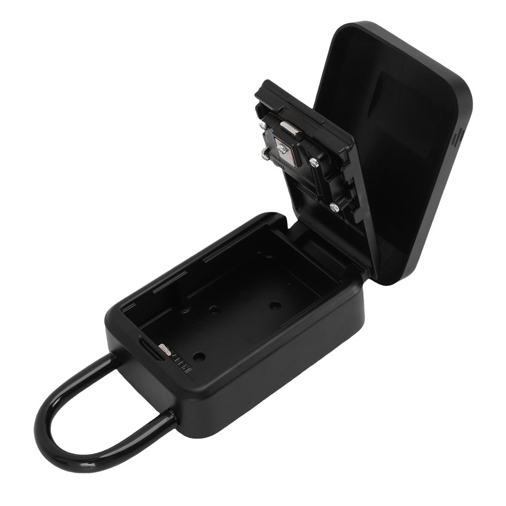 Key Lock Box Aluminum Water Proof Portable 4 Digit Combination Key Safe Storage Lockbox for Outside Home Garage