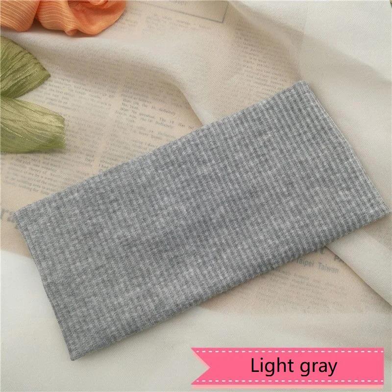 

Sports Elastic Headbands for Men Headband for Women Ribbon for Hair Accessories FDR05 світло-сірий колір