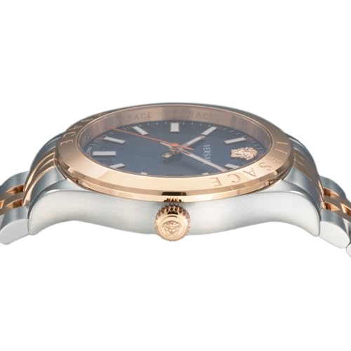 Versace Helenium Casual Watch VEVK01424 Men's Pink Gold