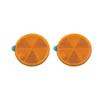 BAR Autotech Reflector, Large Size, Reflector, Round, Taped Type, Truck, Card Trailer, Car, Bicycle,