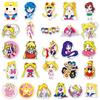 51 Unique Sailor Moon Cartoon Stickers for Luggage, Tablets, and More