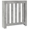 Radiator Cover Concrete Gray 78 x 20 x 82 cm Particleboard