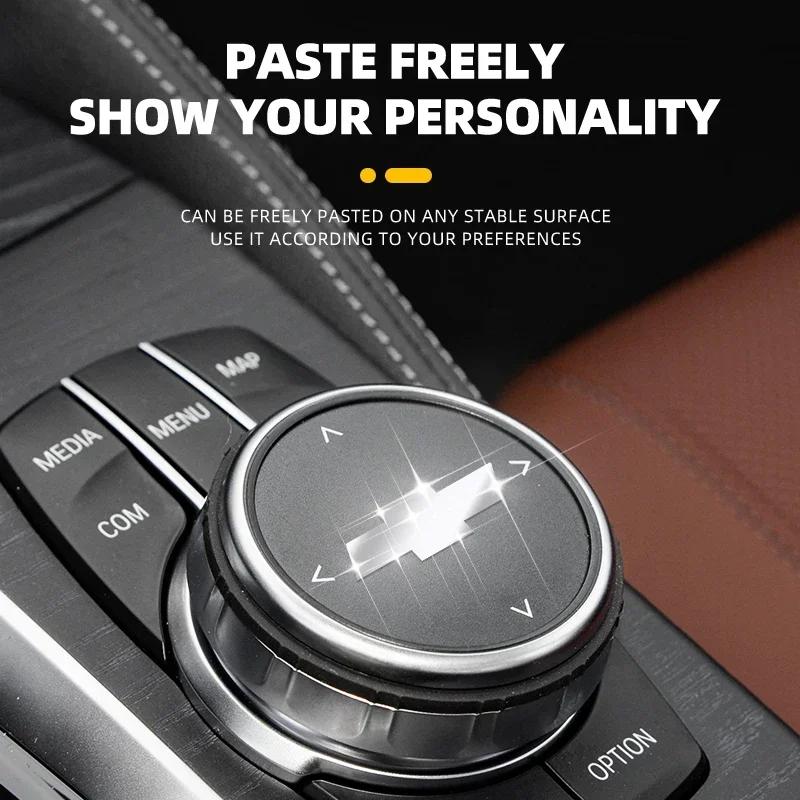 QRSNV1 2/5/10pcs Auto Styling Dashboard Decoration Stickers Car Accessories For Chevrolet Colorado Cruze Spark Captiva Malibu Aveo