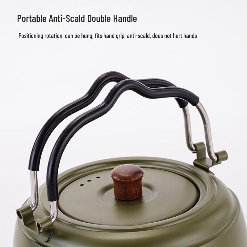 JunKaiWei Outdoor Camping Teapot Kettle