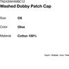 ThIs Is Never Dobby Patch Cap Olive