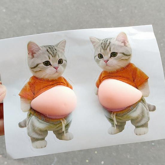 Anti-Collision Sticker Strong Buffering Rubber Bumper Relief Toy for Soft Stress Fat Dog Furniture Corners Cabinets