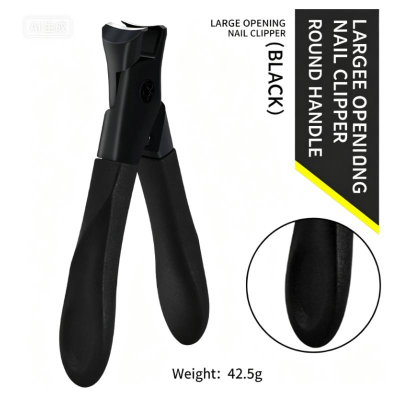 Professional Toenail Scissors Set - Extra Large Opening, Easy To Trimmer, High Quality, Ergonomic, Easy To Grip, Waterproof, Super Sharp