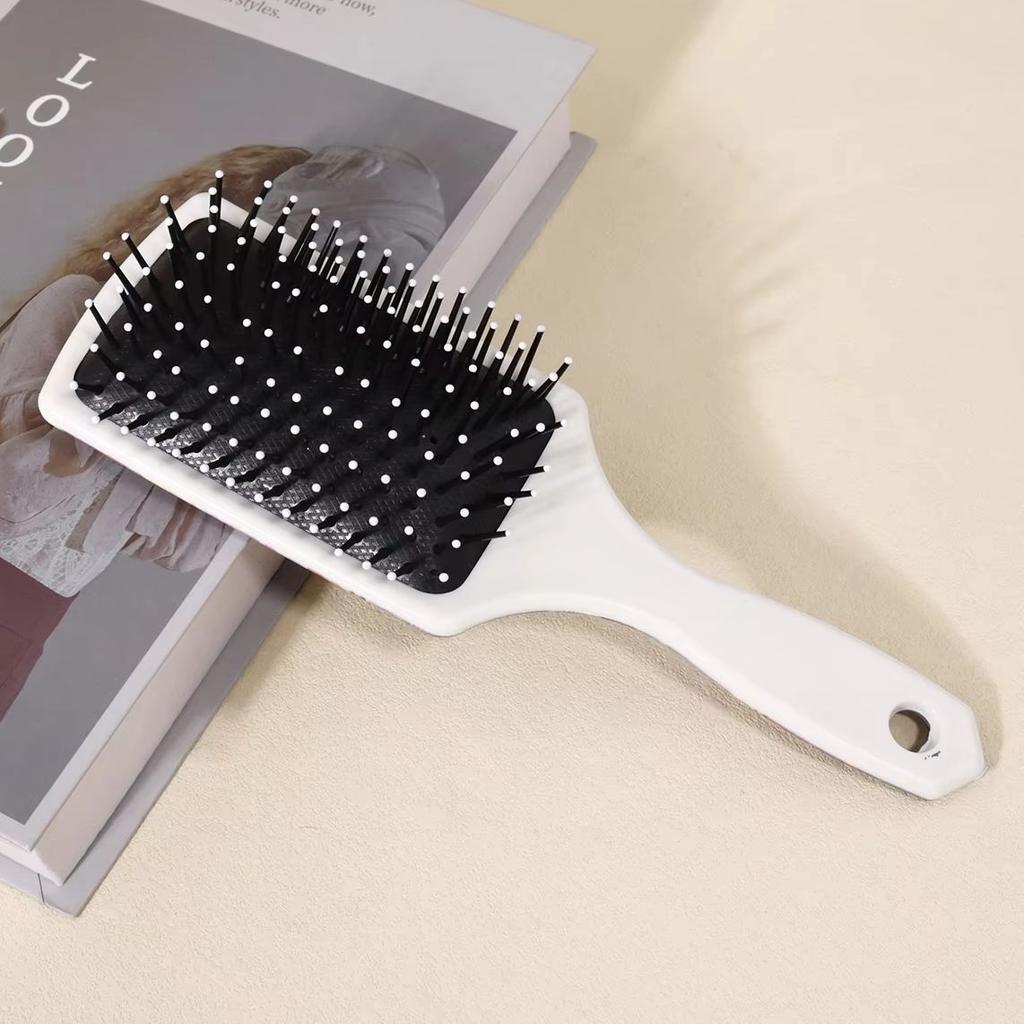 1pc KPOP Music Themed Air Cushion Hair Comb - Anti-static, ABS Plastic Handle and Nylon Bristles, Special for Real Hair Wigs