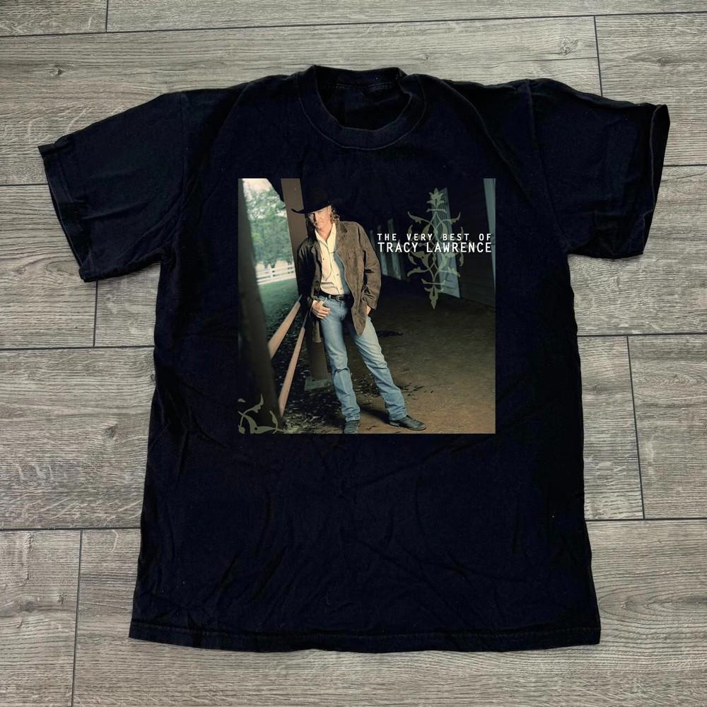 The Very Best Of Tracy Lawrence black album Shirt Adults PP2242 Unisex T-Shirt M