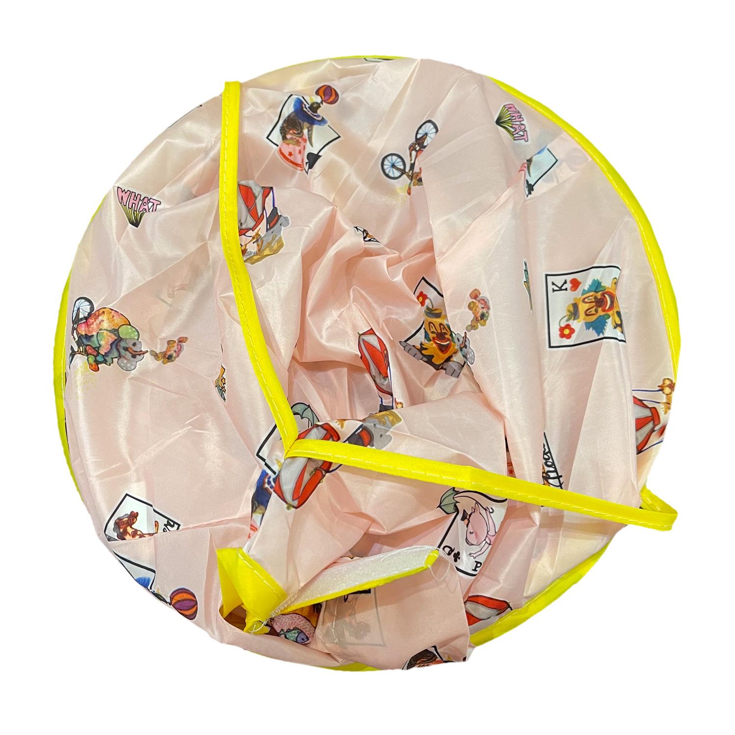 

Extra Large Waterproof Cartoon Infant Haircut Bib Apron - Multi-Color One Size