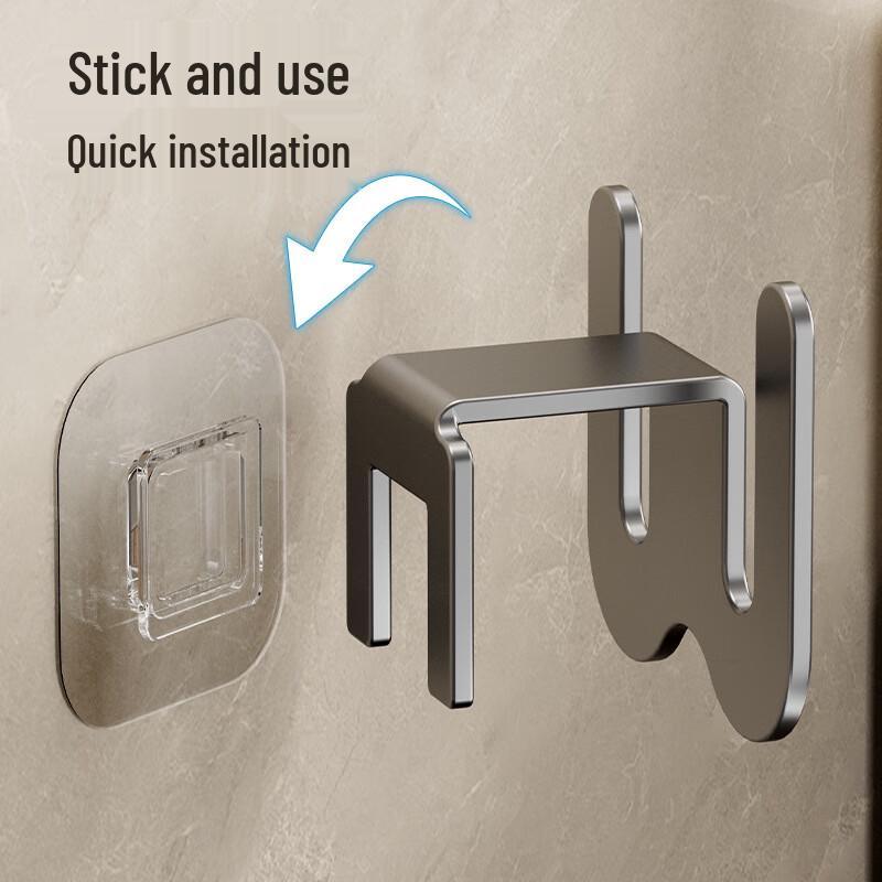 

Punch-Free Wall-Mounted Slipper and Shoe Storage Rack