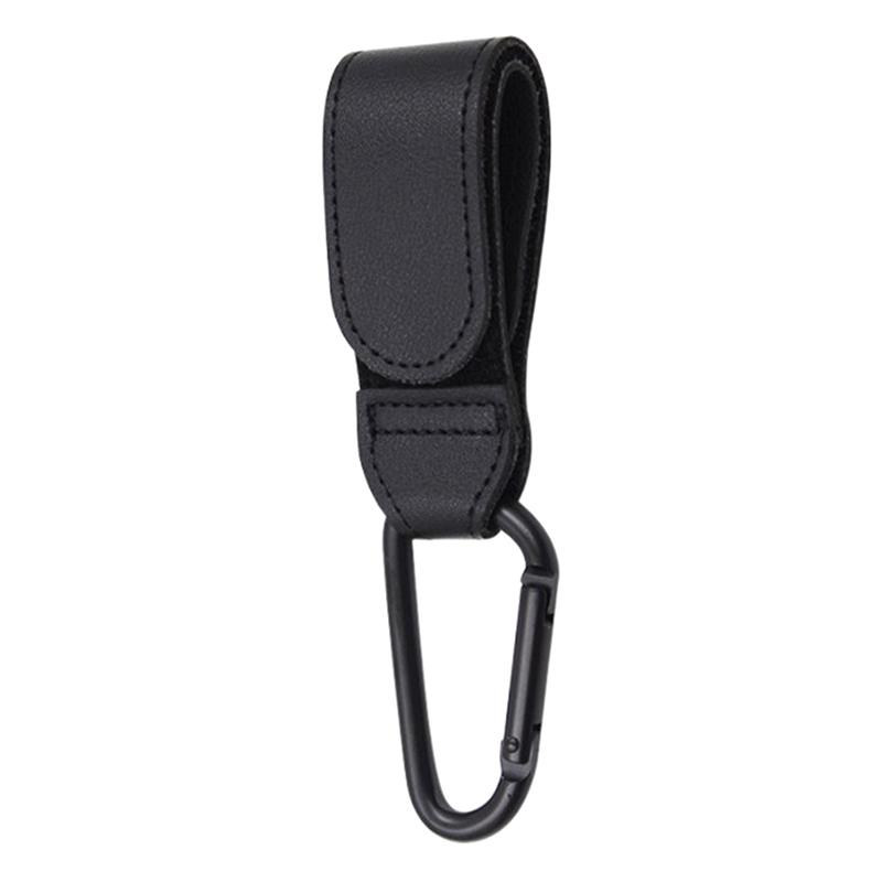 Torba dla dziecka ze skóry PU hak do wózka dziecięcego obrót o 360 stopni obrotowy organizer do wózka hak do wózka akcesoria do wózka dziecinnego