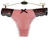 Sexy Women's Thong Panties Cotton G String Lace Transparent Underpants Bikini Briefs Underwear 6 PCS/Lot