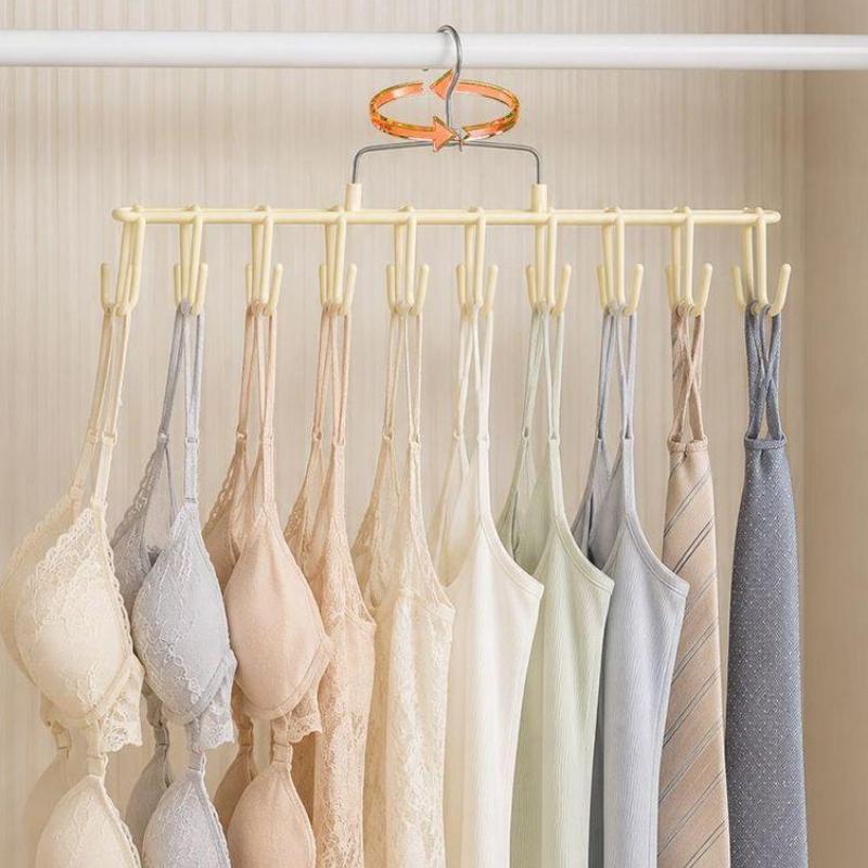 New Multiple Suspender Hanger Underwear Vest Storage Artifact Dormitory Wardrobe Hanger Hook Multifunctional Bag Storage Rack