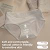 Damen Frühling und Herbst Spitze Rand Reine Baumwolle 10A Bakteriostatisch Erweiterter Schritt Hüfte Mittlere Taille Dreieck Slip