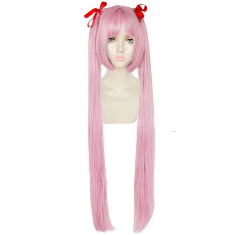 Anime femei perucă lungă Cosplay Danganronpa Utsugi Kotoko Costum Dangan Ronpa un alt episod păr rezistent la căldură ( Fără articole pentru cap )