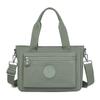 Nova moda de verão simples bolsa de ombro portátil de grande capacidade bolsa de pano bolsa mensageira casual leve