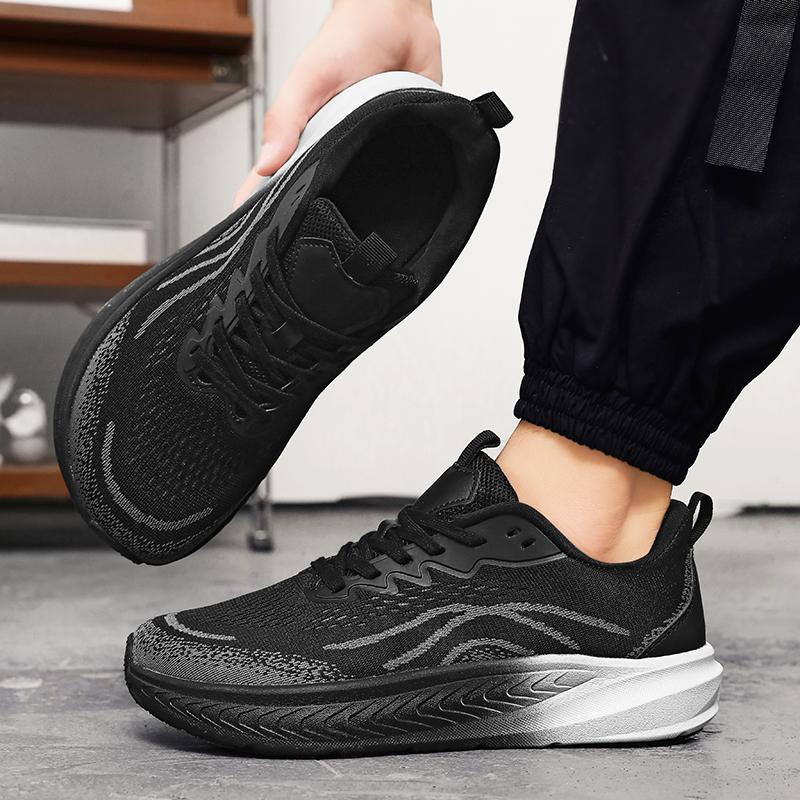 New Wide Head Running Shoes Men'S Summer Mesh Breathable Casual Sports Big Head Shoe Extra Wide Foot Base High Top