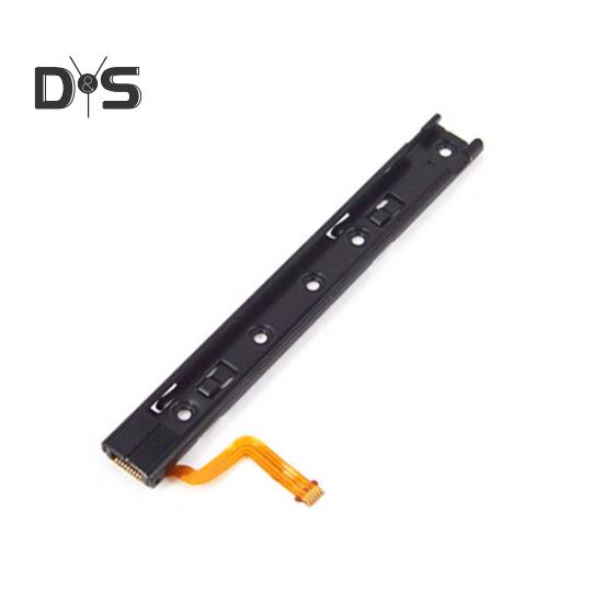 1/2-teiliges Ersatzschienen-Schieberegler-Set, Flexkabel, Metallstruktur, einfache Installation, Griff, Gleitschiene, DIY-Reparaturwerkzeug für Nintendo Switch