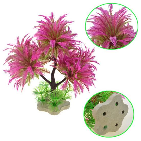 Künstliche Pflanzen für Aquarien, realistisches aquatisches Plastikgras, Hydrokultur-Simulationsbäume, Landschaft, leicht zu pflegen, sichere künstliche Algen für Aquarien