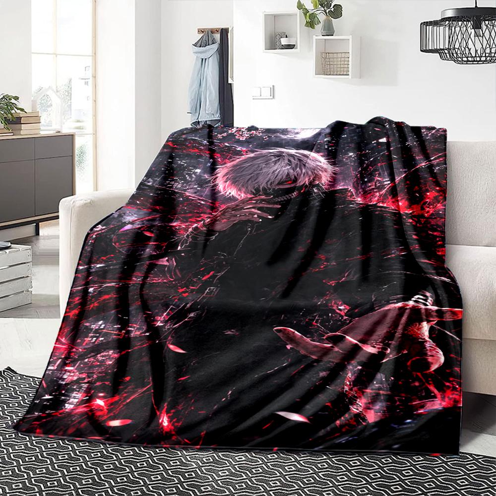 1Pc Tokyo Revengers Angelic Battle Blanket For Couch Bed Plush Cozy Fuzzy Blanket Super Soft Warm Blankets For Fall And Winter 091858