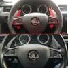 Car Paddle For Skoda Octavia VRS MK3 Fabia RS Superb Scout 2013- Steering Wheel Extender Shifters Gear Paddles DSG Stickers