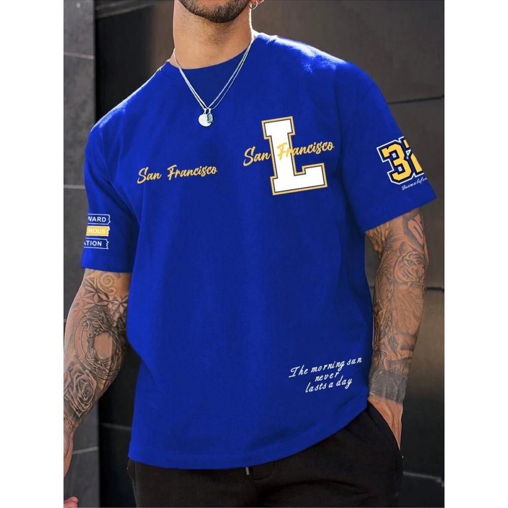 2025 3D Poker Printing Men's Fitness T-shirt Urban Fashion Men's Short-sleeved Top Summer Daily Casual Men's Short-sleeved Top