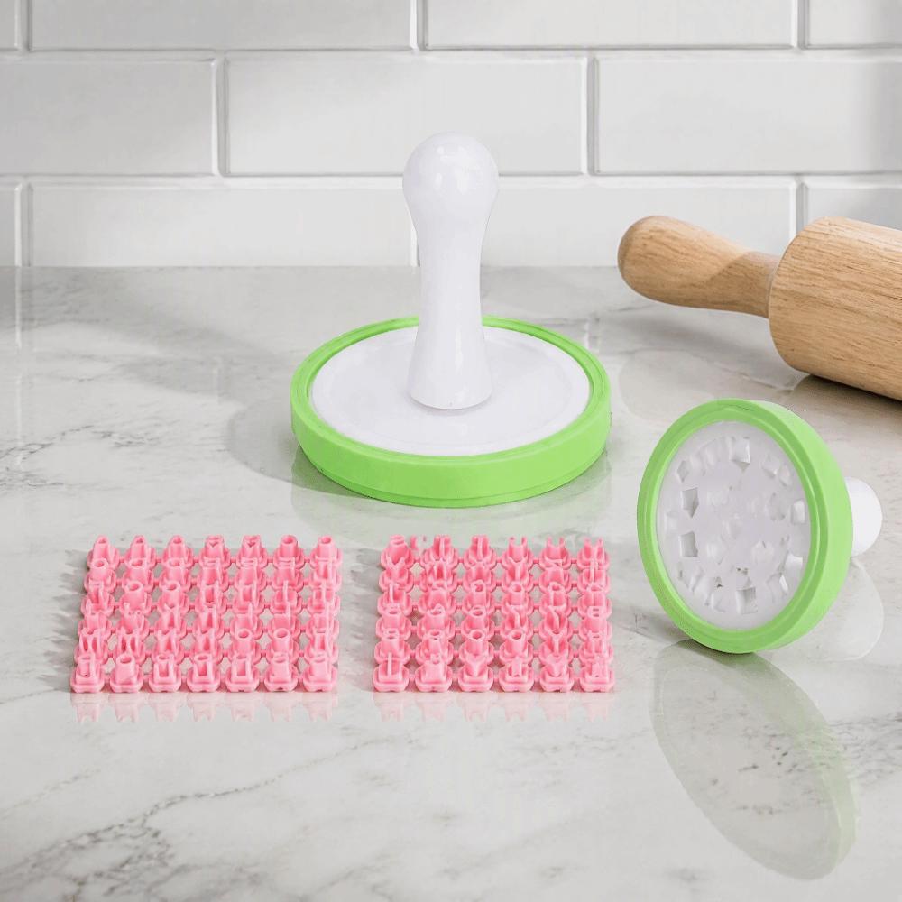 PP + Silicone Alphabet Cookie Stamp Number Mold Symbol Cookie Stamp  Cake Decoration