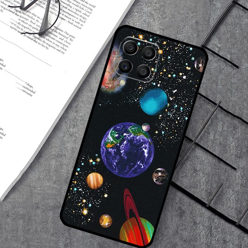 Magic Space Planet Case For Samsung Galaxy M35 M21 M12 M13 M14 M15 M06 M16 M36 M56 M31 M53 M32 M52 M55 M34 M54