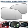 Left Right Door Side Rear View Heated Wing Mirror Glass With Backing Plate For Vauxhall Astra H 2004 2005 2006 2007 2008 2009