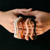 Bohemian Acrylic Bangle Geometric Hip Hop Irregular Wide Bracelet Europe American Style Exaggerated Retro Hand Ring Women
