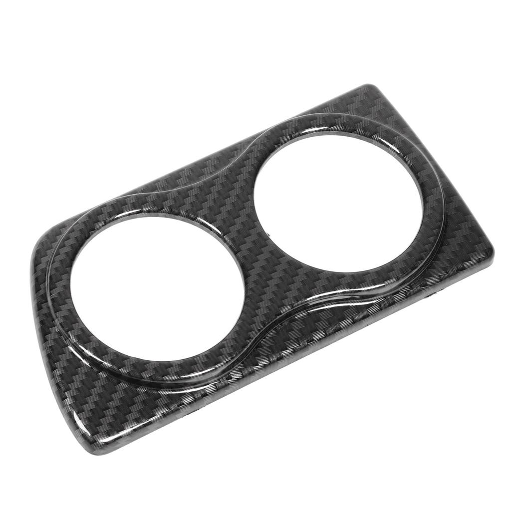52mm Car Dashboard Dual Gauge Cover Carbon Fiber Style Replacement for Vauxhall Astra H VXR MK5 RHD