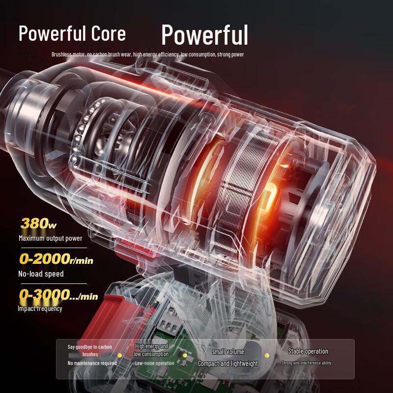 Dongcheng 20V Brushless Cordless Impact Wrench