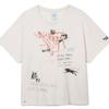 Vintage Streetwear Graphic Tee Mens Loose Fit Short Sleeve Cotton T-Shirt Retro Graffiti Print Casual