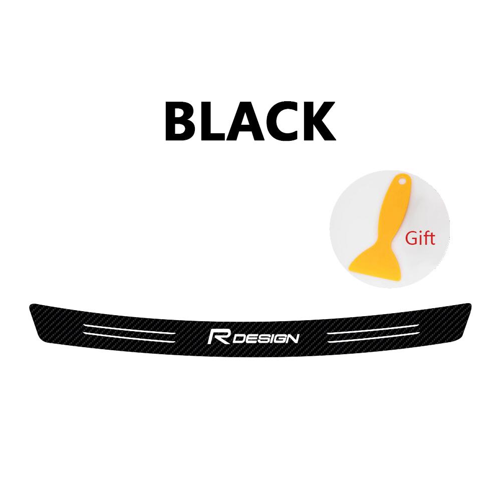 

1Pc Anti Scratch Carbon Fiber Car Trunk Rear Bumper Guard Protection Sticker Accessories For Volvo Rdesign XC60 XC90 V40 V50 V60 90cm x 7cm